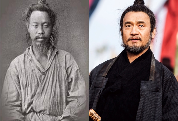 동학군의 장군 김개남(좌)와 드라마 '녹두꽃'의 김개남