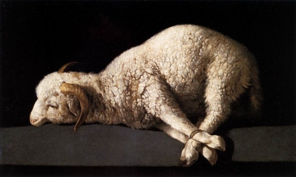 Francisco de Zurbaran, Agnus Dei, 1640