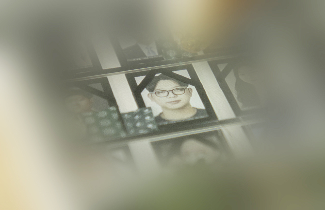 이태원 참사 아산시 희생자 고 오근영 씨. 누나인 오선영 씨는 고 오 씨와 한 살 터울로, 아산에서 함께 나고 자랐다. 유가족인 오선영 씨 동의를 얻어 사진을 싣는다. Ⓒ 사진 = 지유석 기자