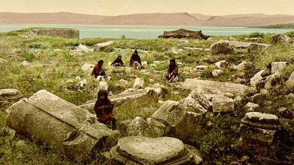 한 세기 전의 가버나움(ChristianHolyland.com)<br>