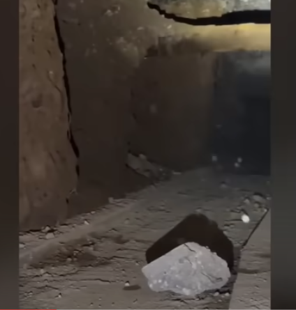 뉴욕 하바드 루바비치 건물 지하에 있는 땅굴/ 뉴욕포스트 유튜브에서 갈무리