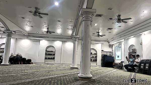 미국 서부 LA 근교의 순니 무슬림 사원 ⓒ김동문