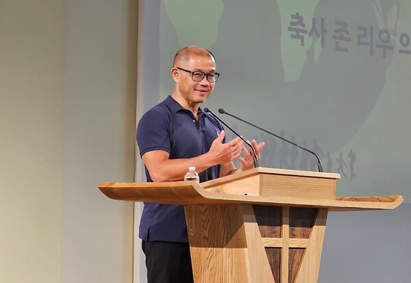 존 리우 상원의원은 이날 축사에서 이민자 보호를 위해 앞장서 수고하는 이보교에 깊이 감사를 표했다. @