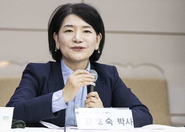 복음주의교회연합회 강호숙 공동대표 © 사진 = 지유석 기자