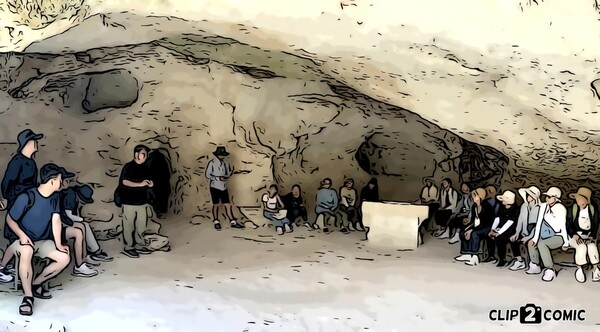 목자들의 들판 교회 구역의 동굴 예배처