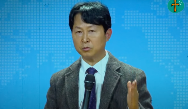 운정참존교회 고병찬 목사(사진:유튜브 영상 갈무리)