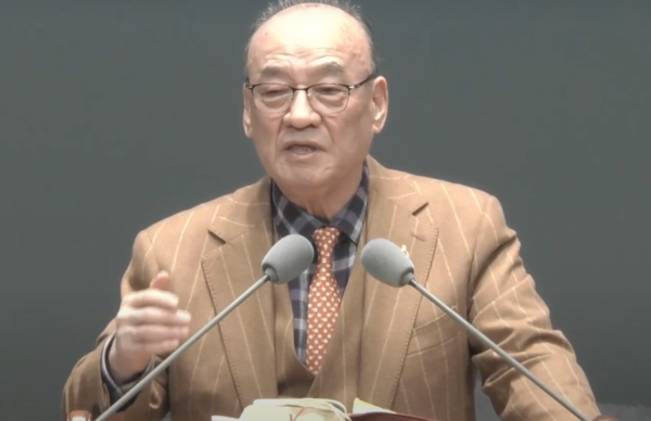 구동태 목사(사진:유튜브 영상 갈무리)