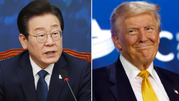 이재명 대통령과 트럼프 대통령(사진:MBC 영상 갈무리)